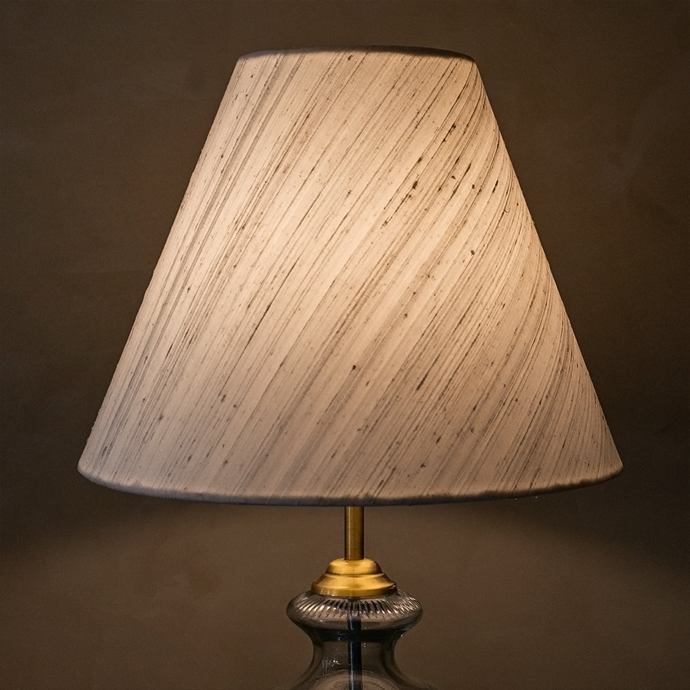 Vintage Glass Table Lamp