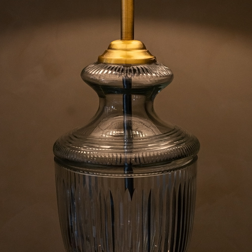 Vintage Glass Table Lamp