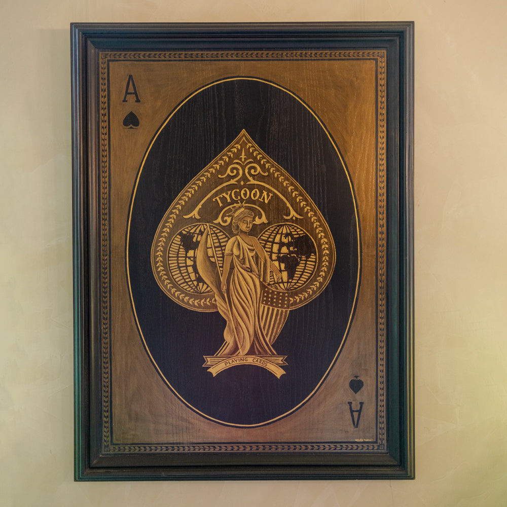 The Tycoon Ace of Spades Wall Art