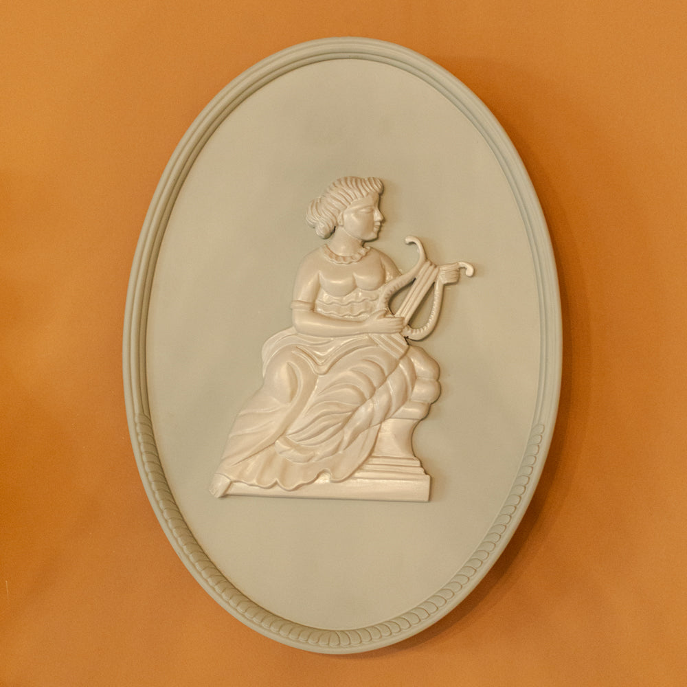 Greco-Roman Wall Art - Muse with Lyre