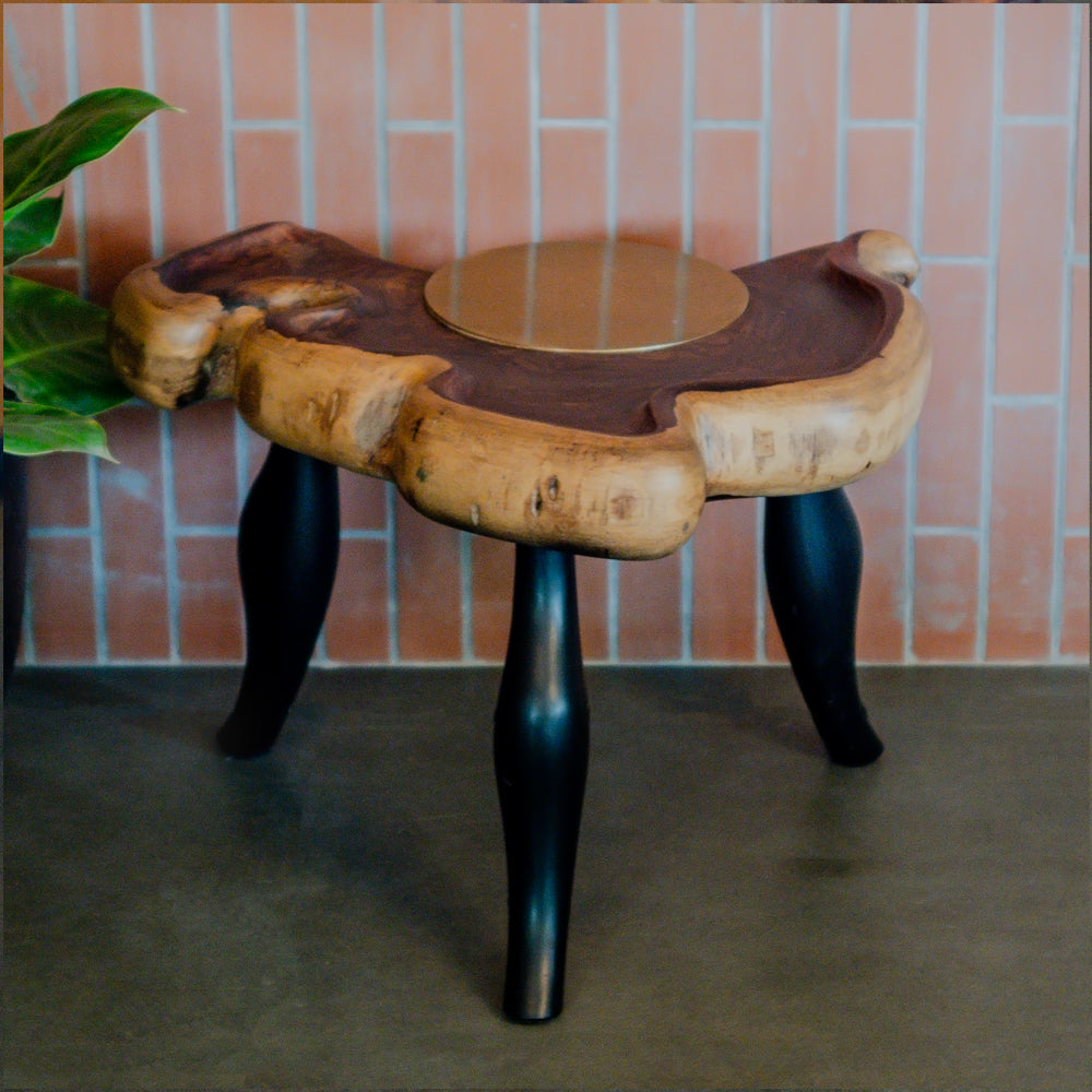 Brass Plate Algae Table