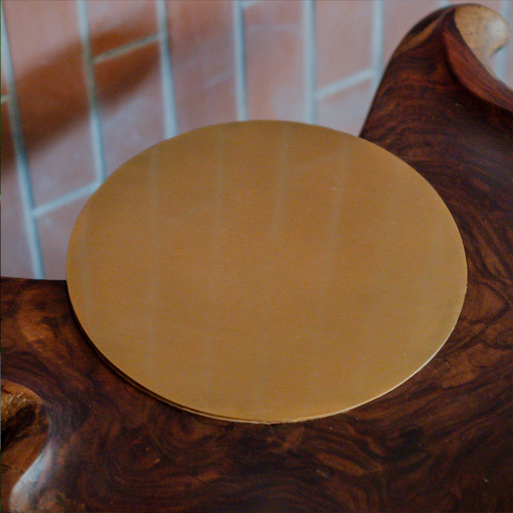 Brass Plate Algae Table