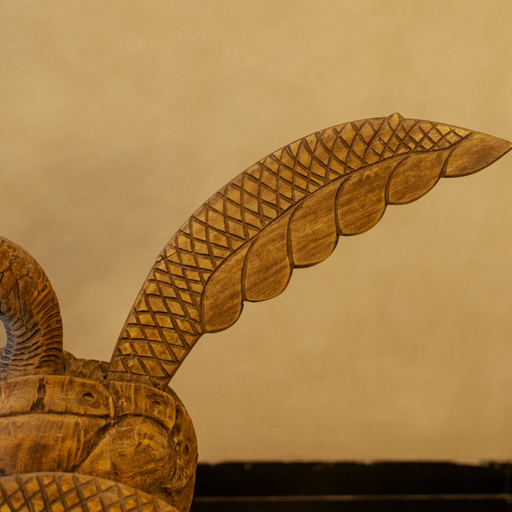 Wooden Carved Turtles (Set of 3)