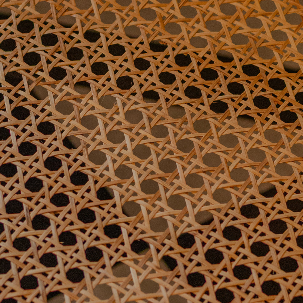 Wooden Rattan Colonial Day Bed