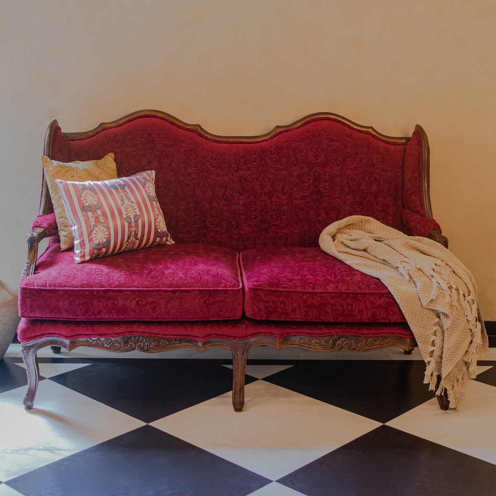 Custom Baron Rouge Sofa