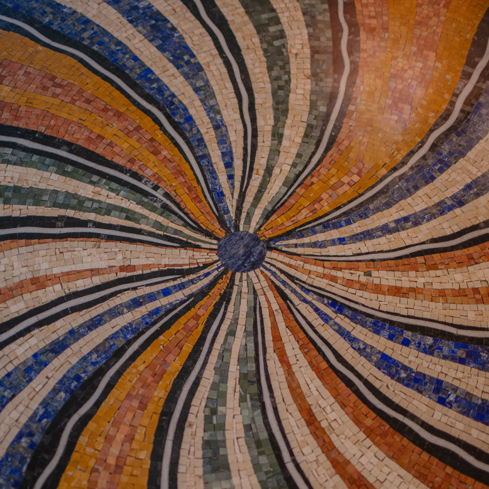 Palazzo Stone Inlay Dining Table