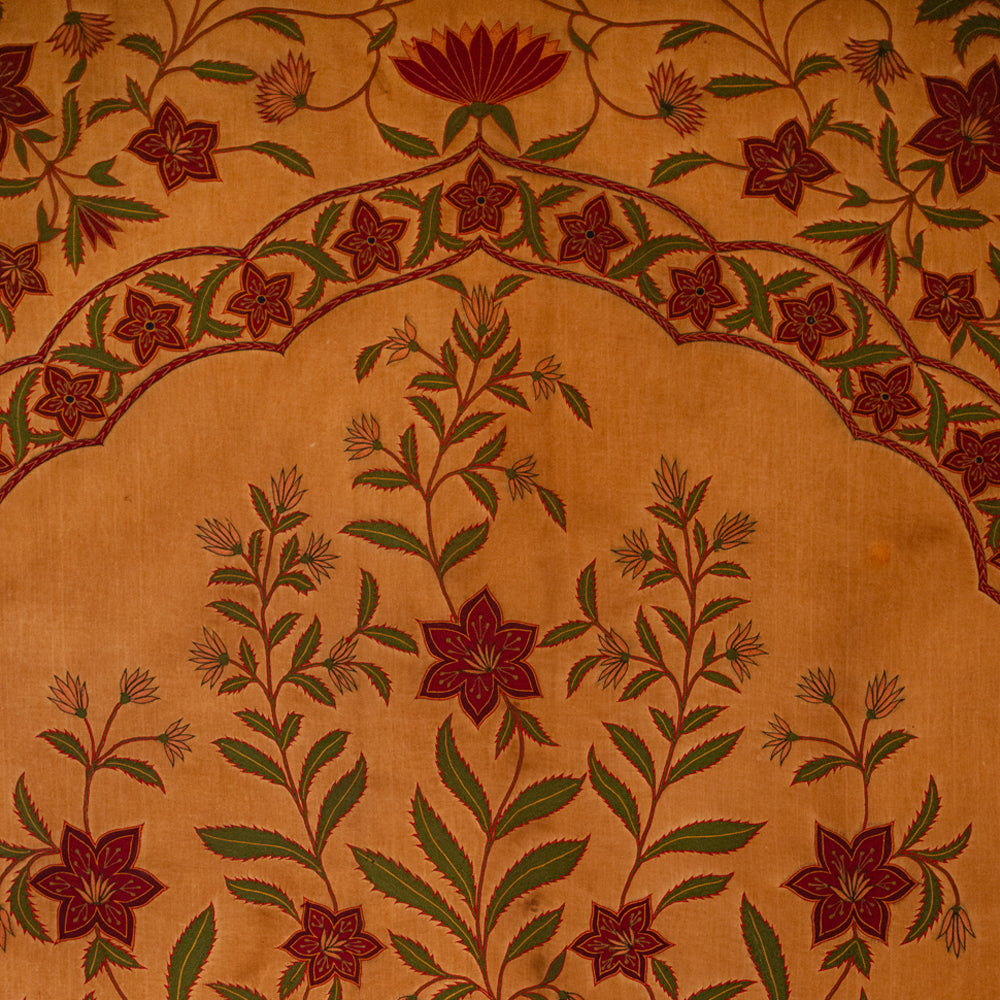 Embroidered Wall Art - Mughal Garden