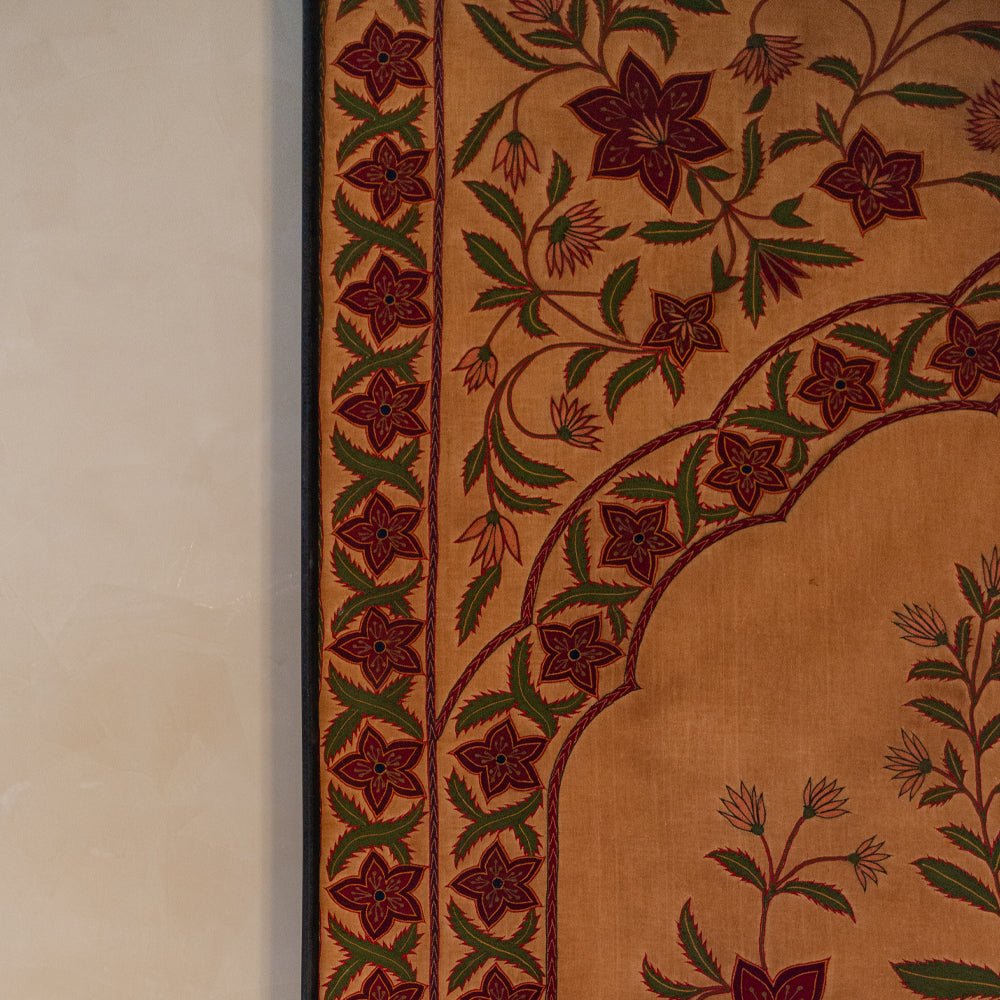 Embroidered Wall Art - Mughal Garden