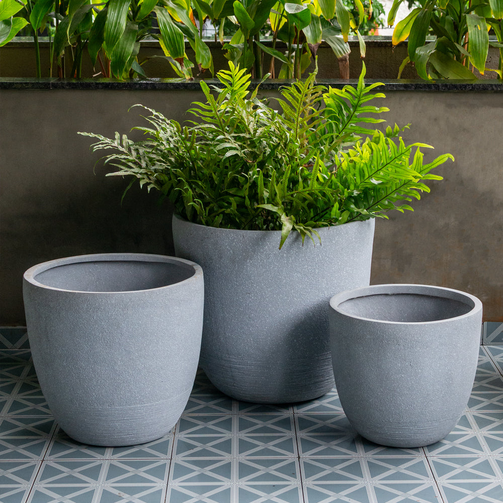 Grey Speckled Planter