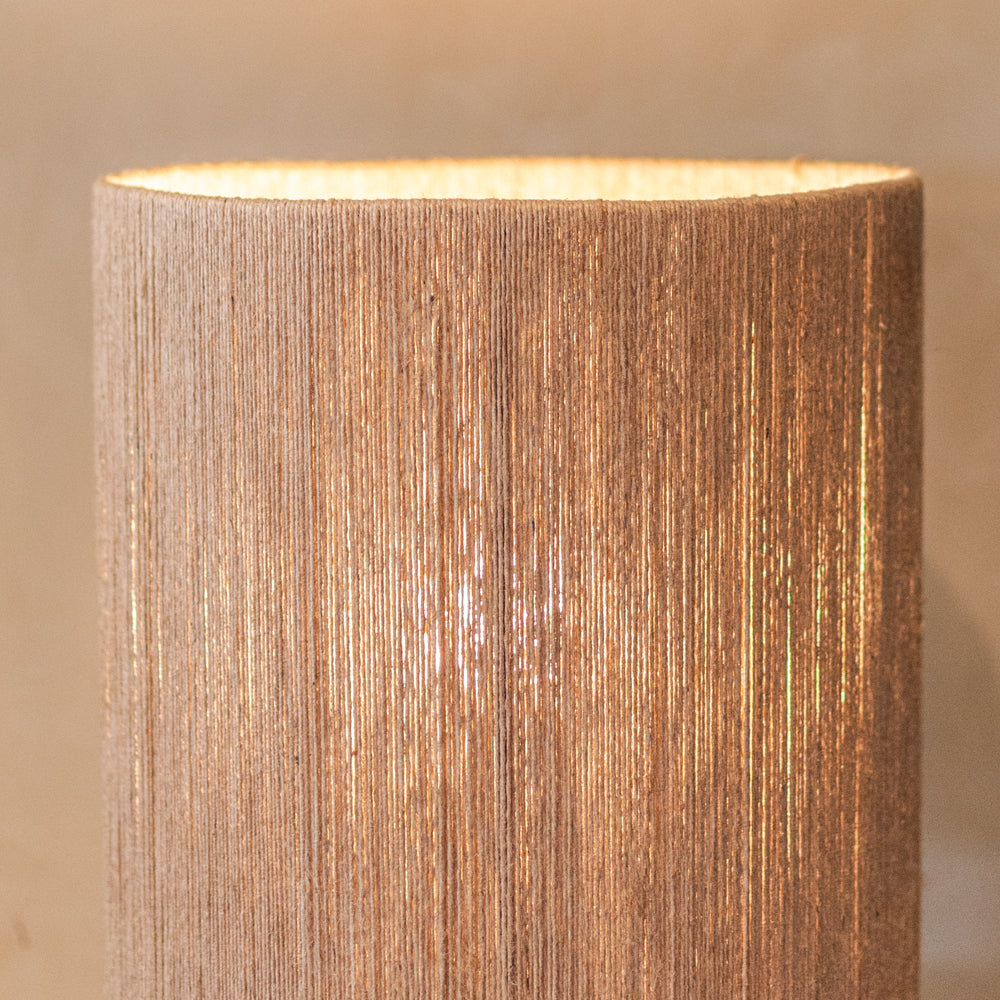 Weave Ceramic Table Lamp - Black