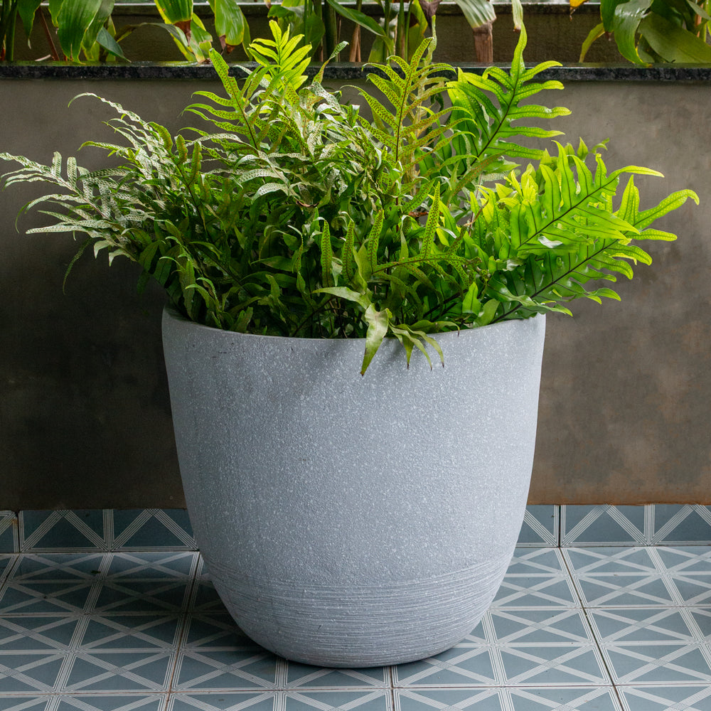 Grey Speckled Planter
