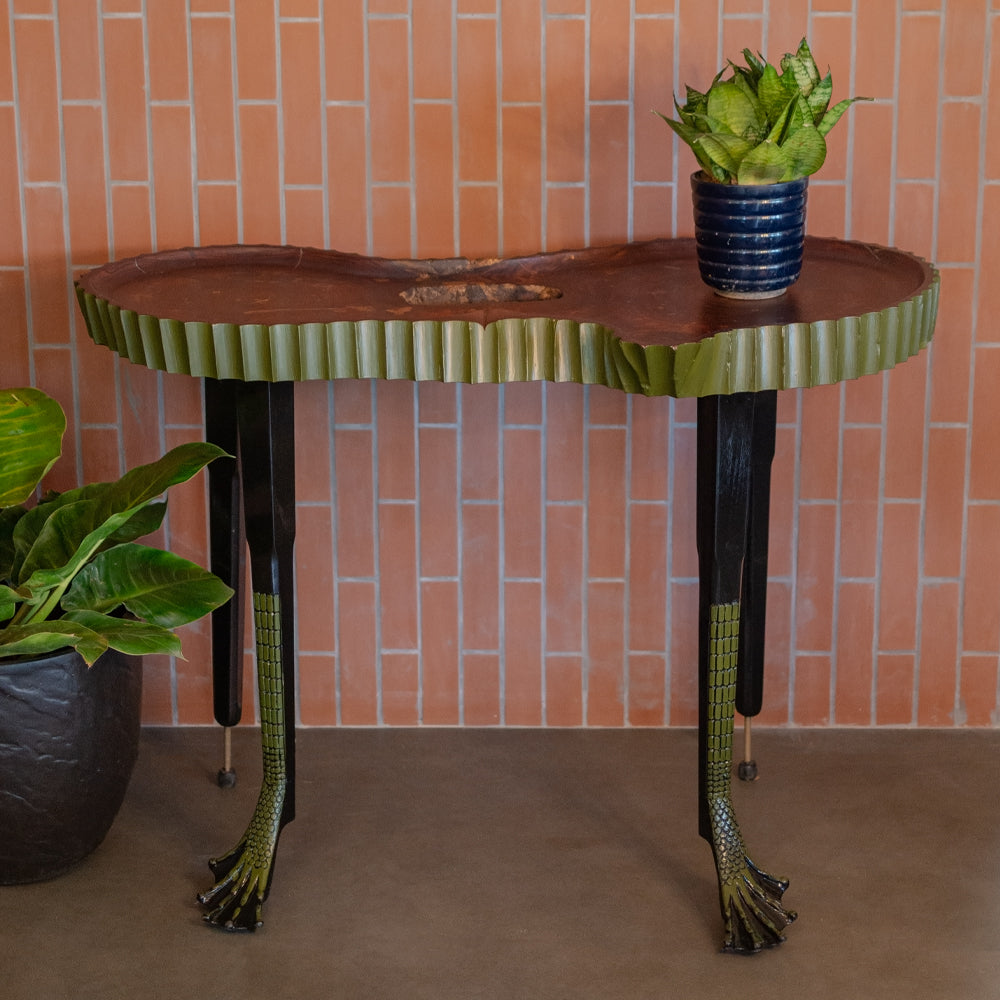 Frog Legs Artisan Console Table
