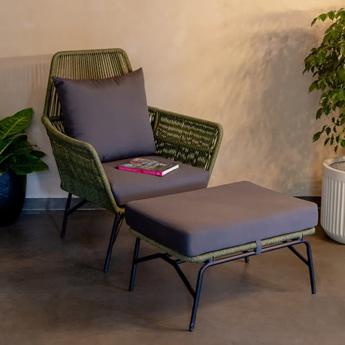 Albero Lounger with Ottoman