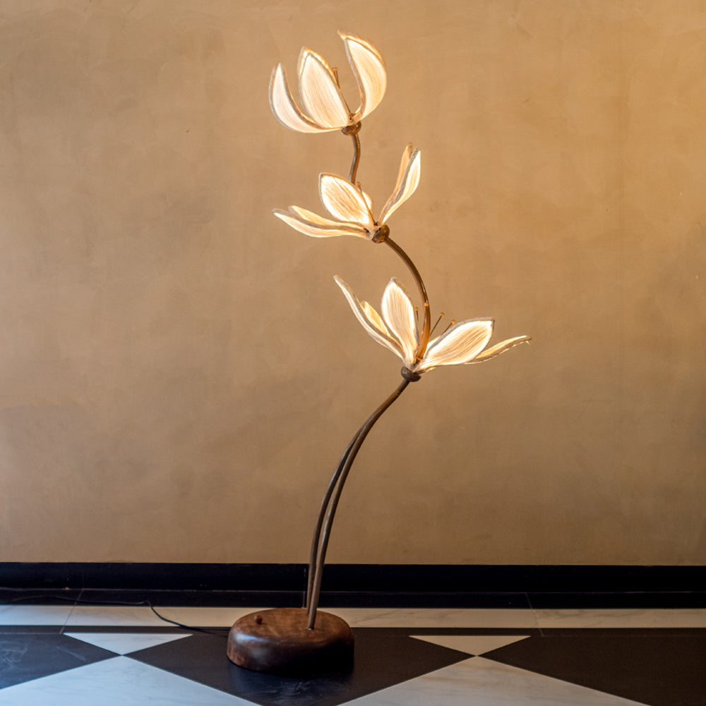 Lotus Serenity Floor Lamp