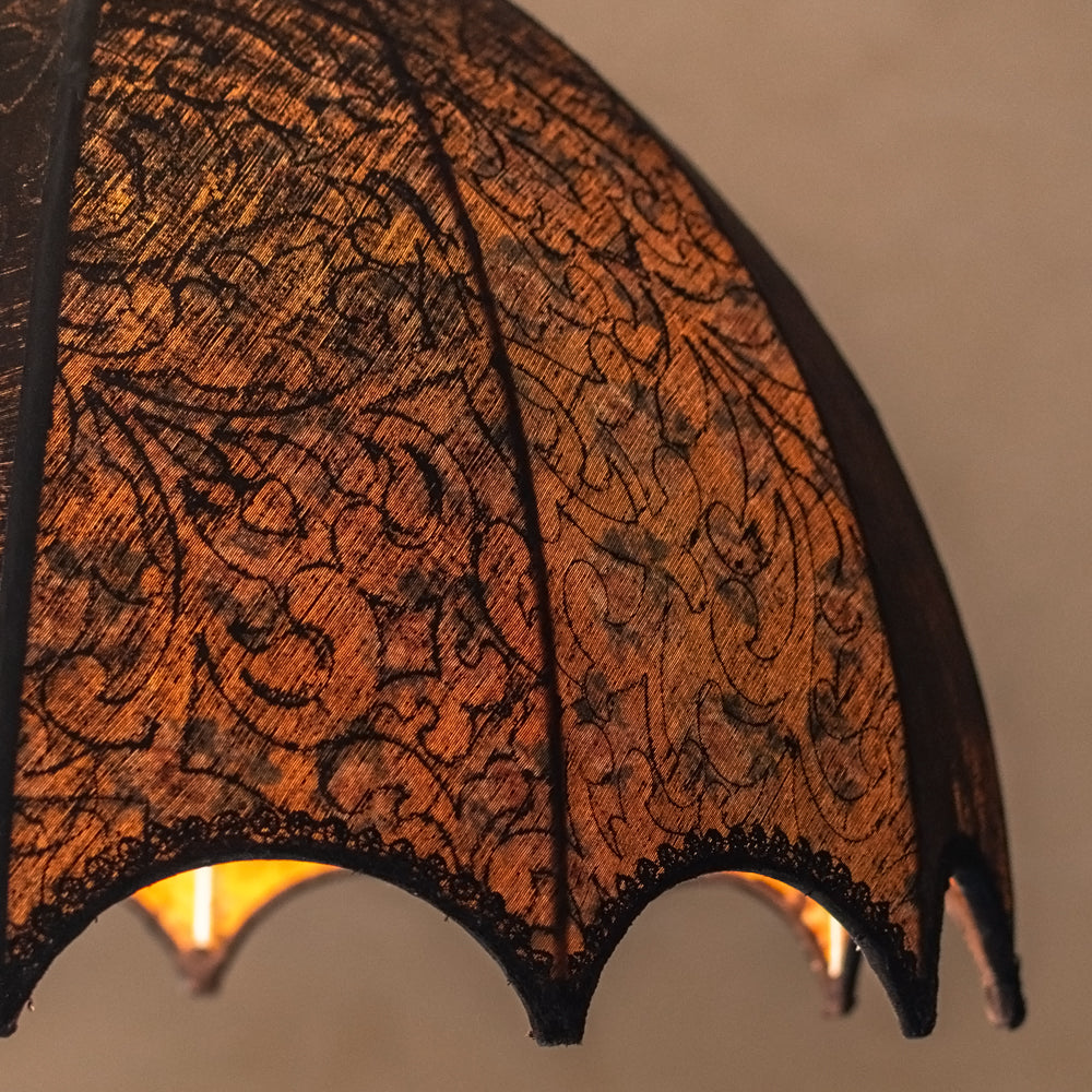 Fabric Umbrella Hanging Light