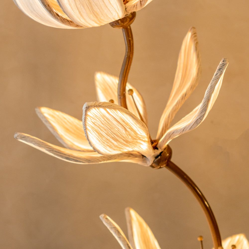 Lotus Serenity Floor Lamp