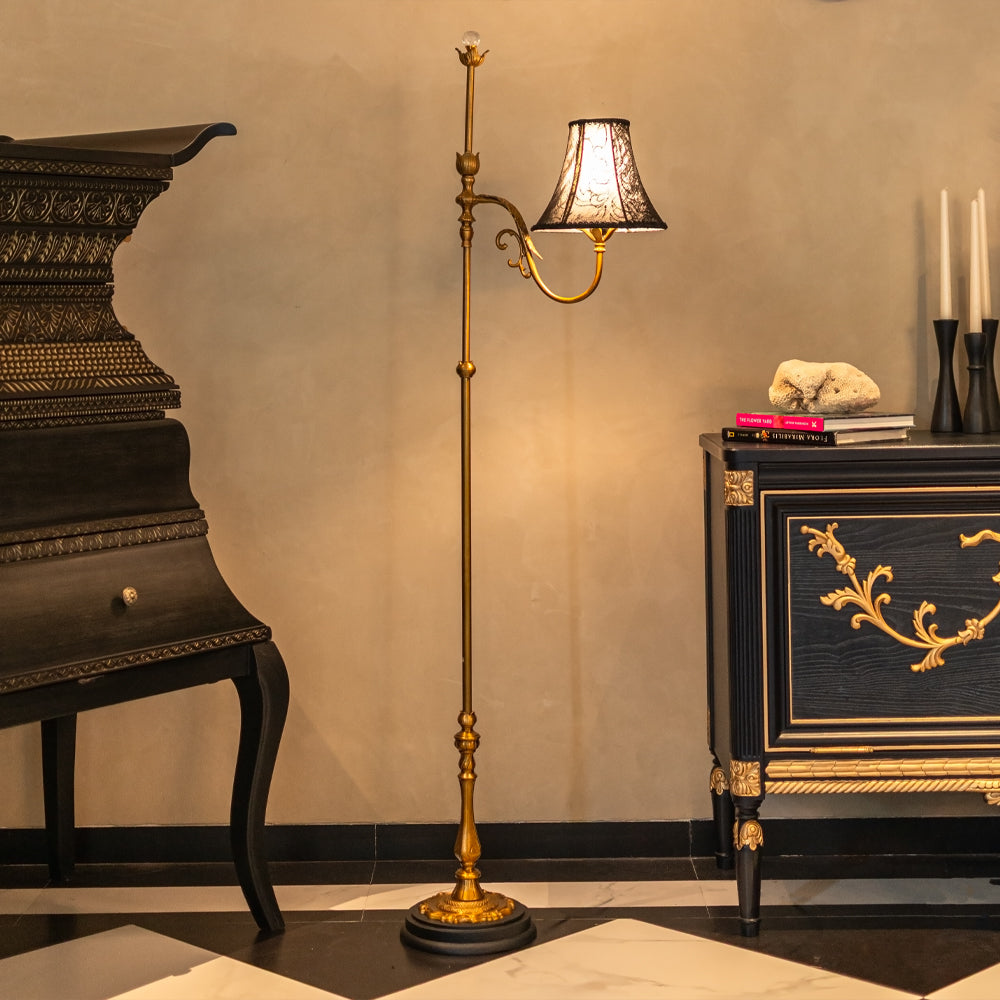Grace Brass Floor Lamp