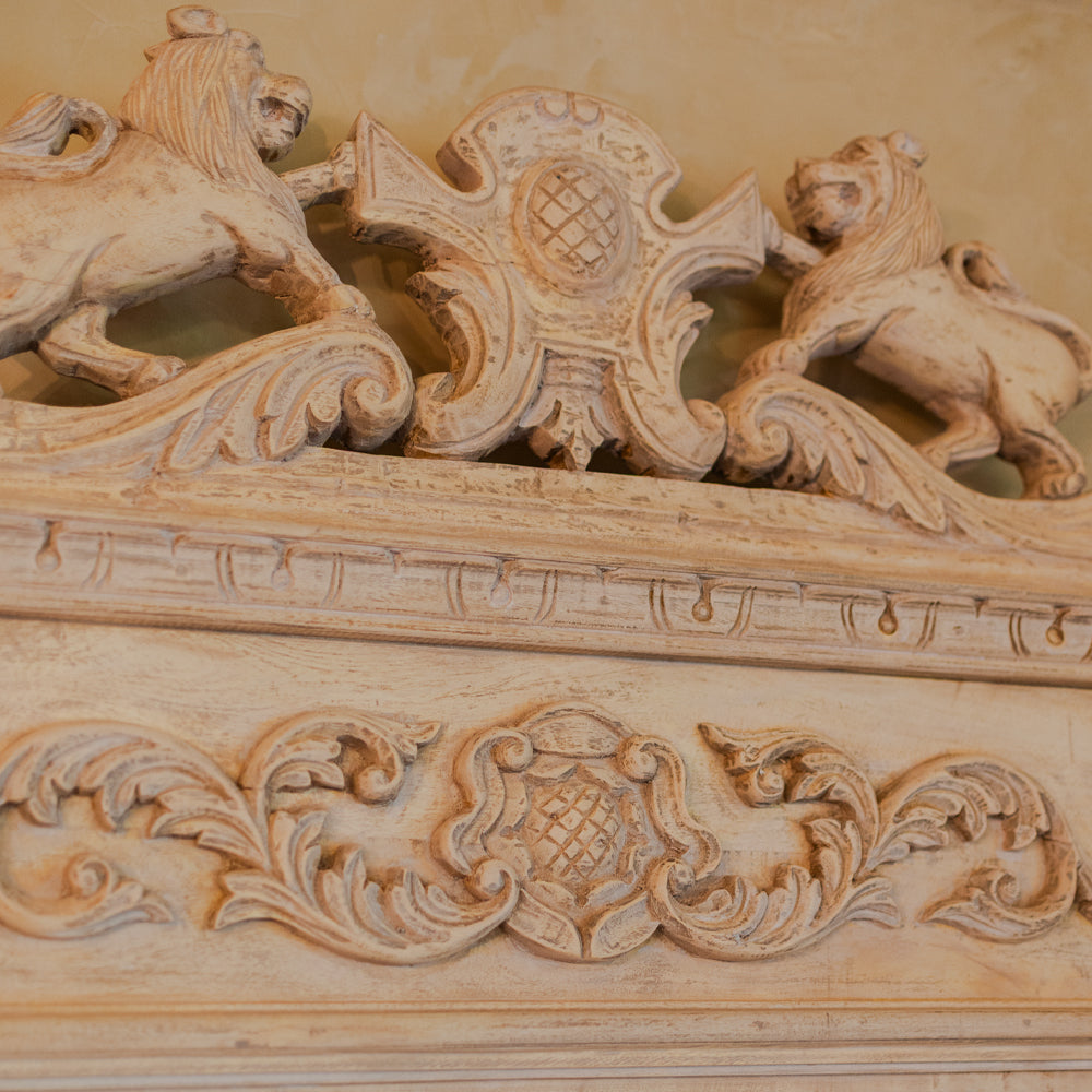 Imperial Crest Ornate Wall Mirror