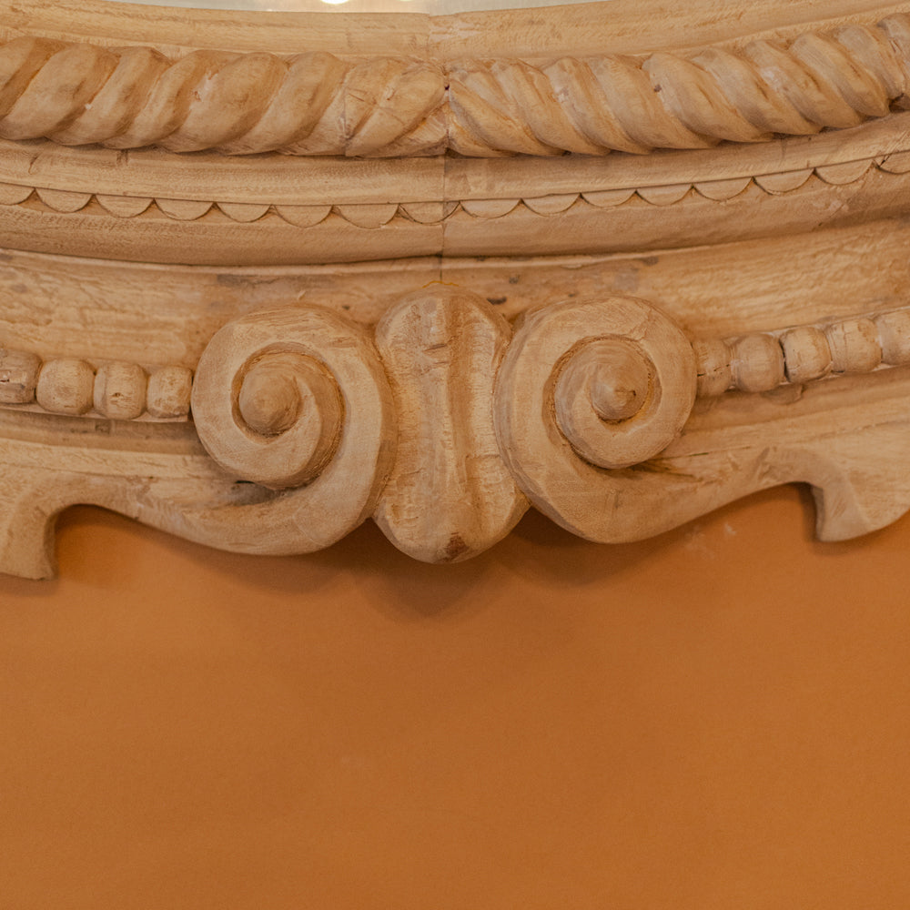 Knotted Large Oval Mirror
