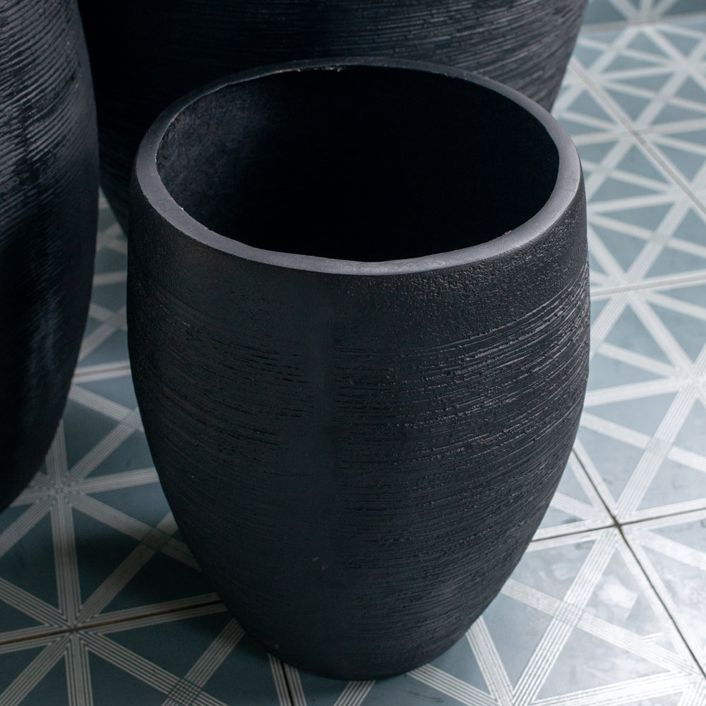 Ripple Barrel Planter