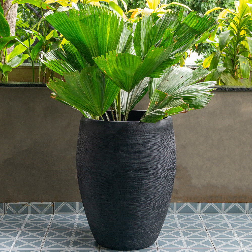 Ripple Barrel Planter