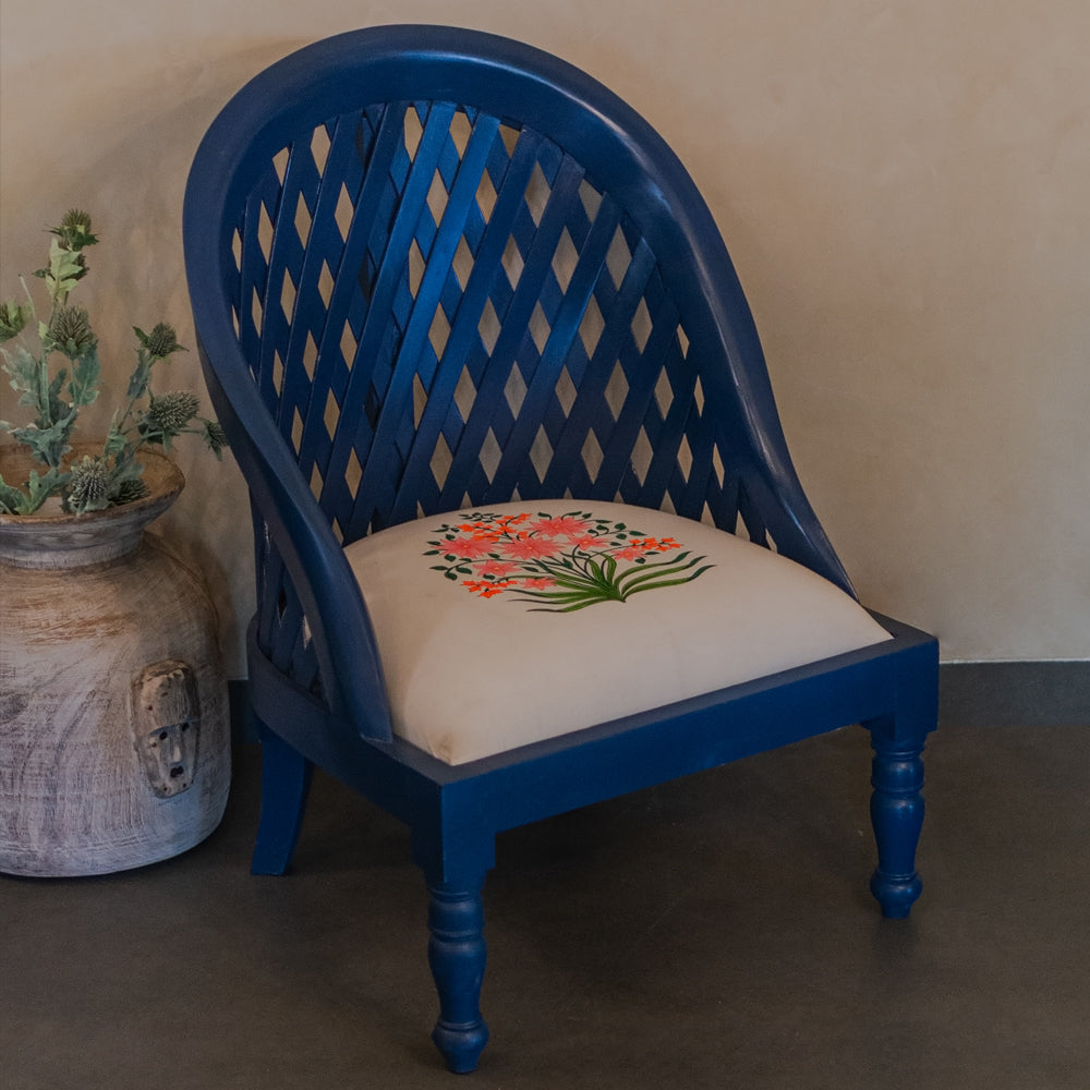Jaipur Lattice Accent Chair