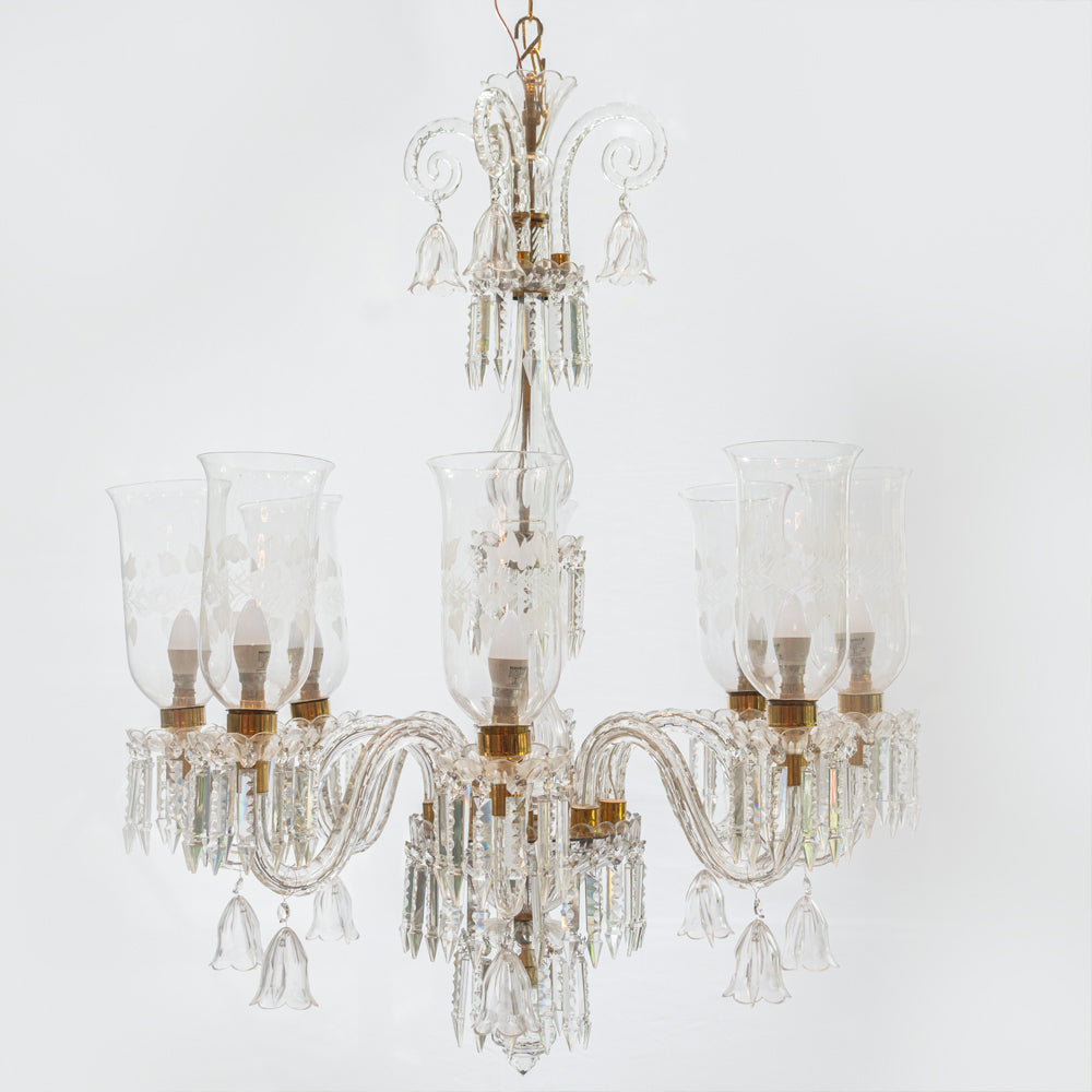 Zubaida Glass & Crystal Chandelier