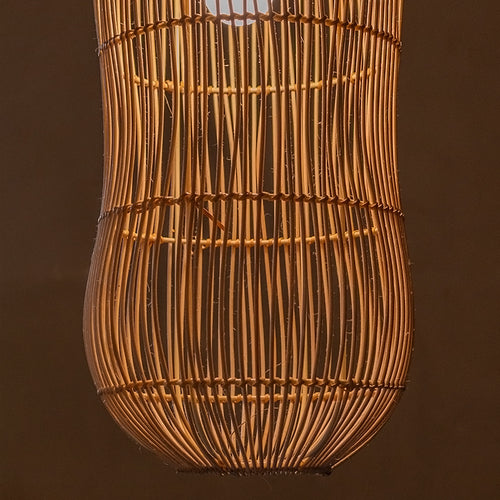 Amber Cane Hanging Light