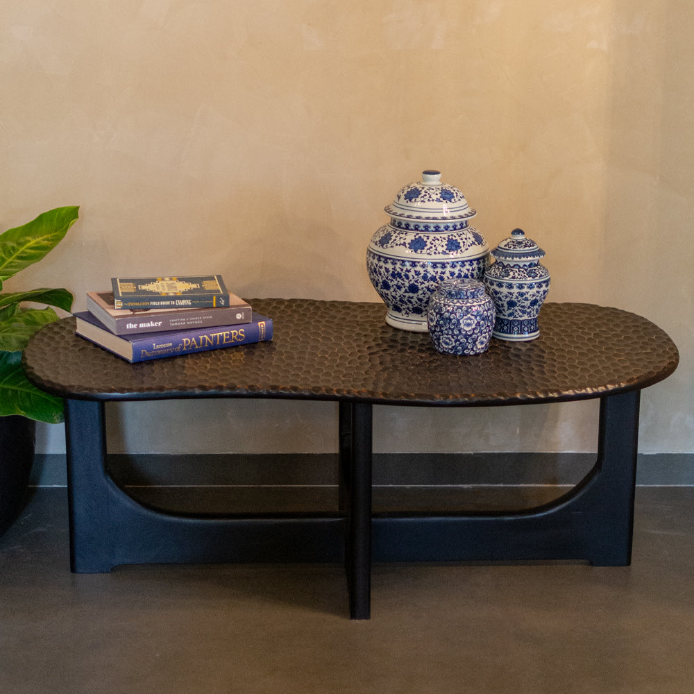 Chiselled Wood Coffee Table
