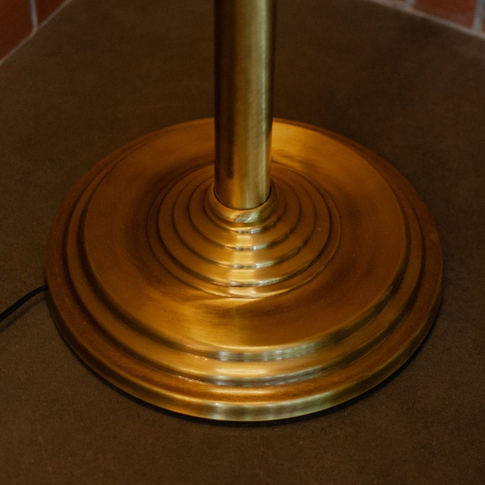Regal Brass Floor Lamp