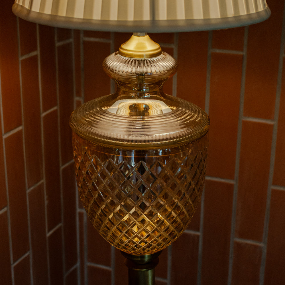 Regal Brass Floor Lamp