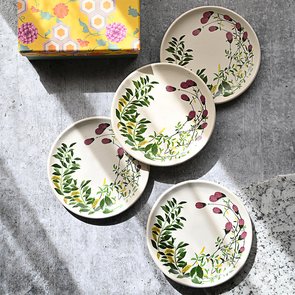 Gul Tapas Plates (Set of 4)