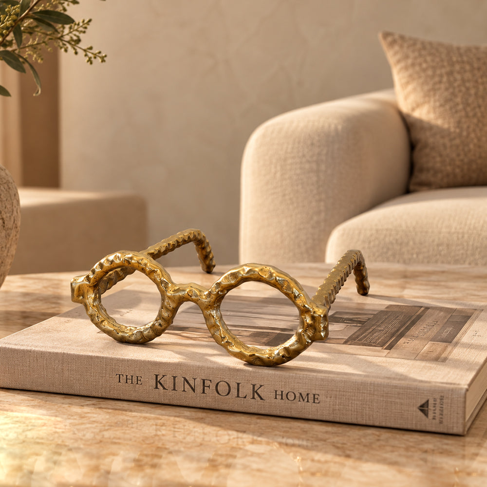 Gold Spectacles Decor