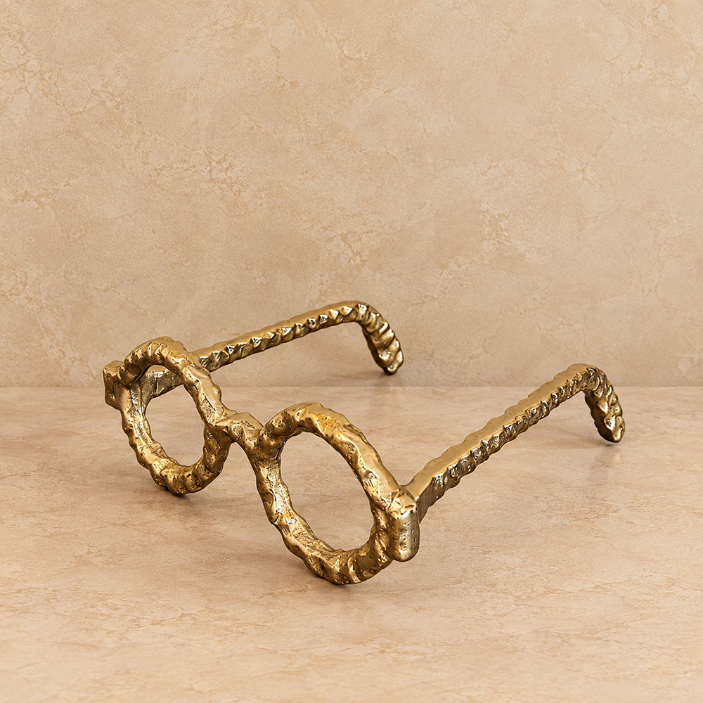 Gold Spectacles Decor