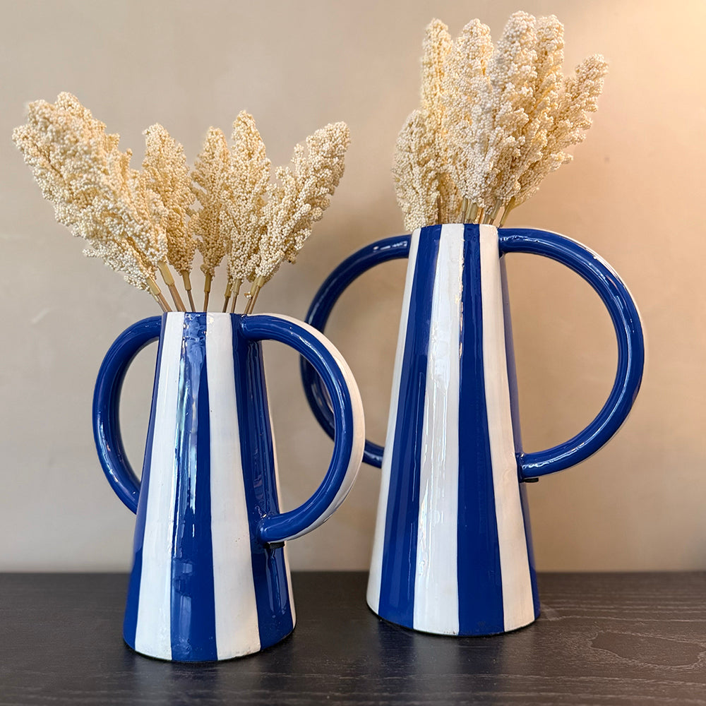 Striped Stout Vase (Set of 2)