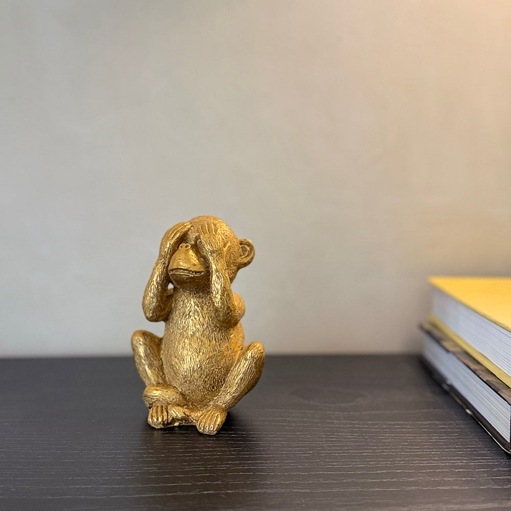 See No Evil Monkey Decor