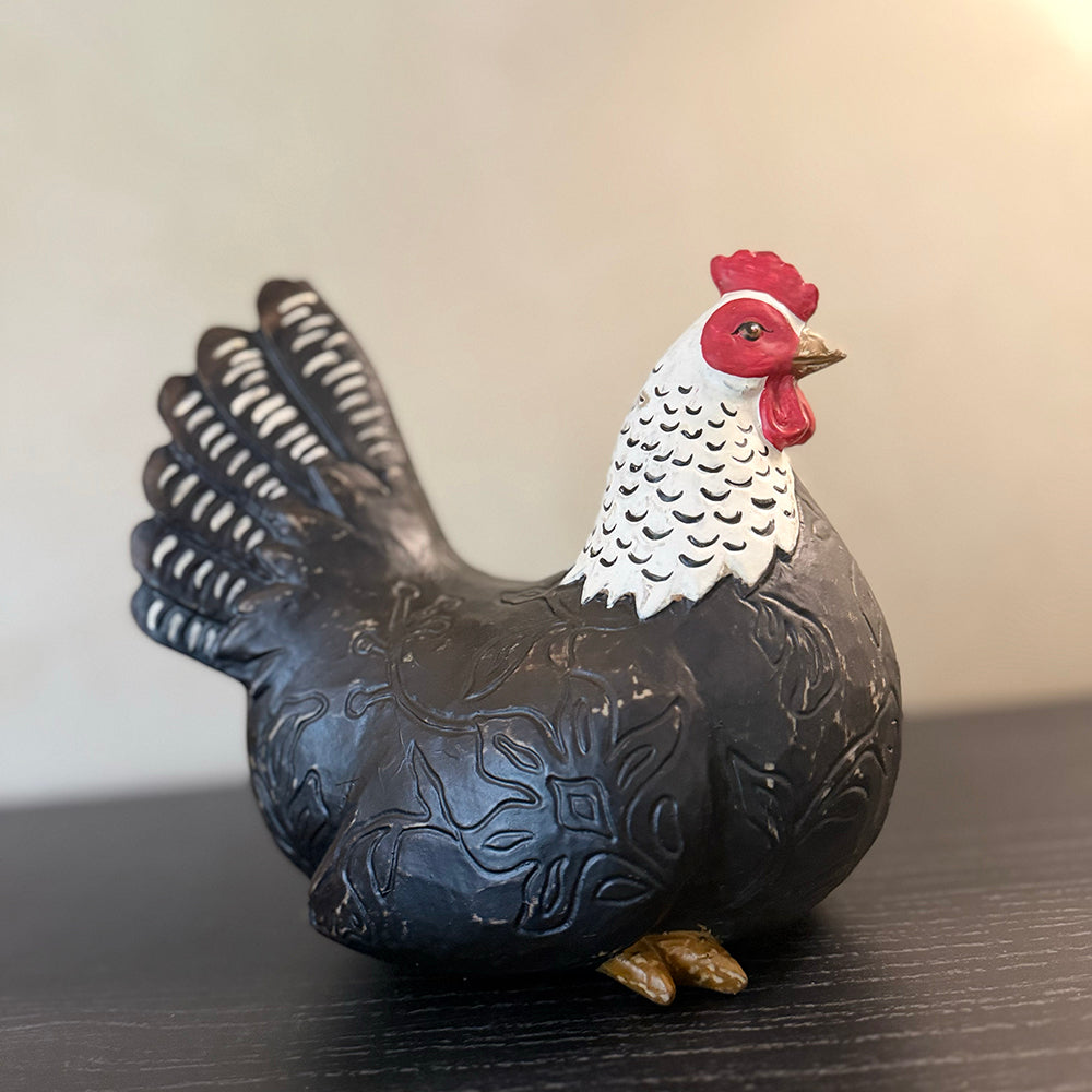 Sitting Country Hen