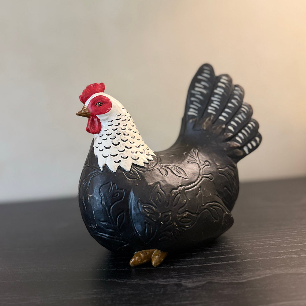 Sitting Country Hen