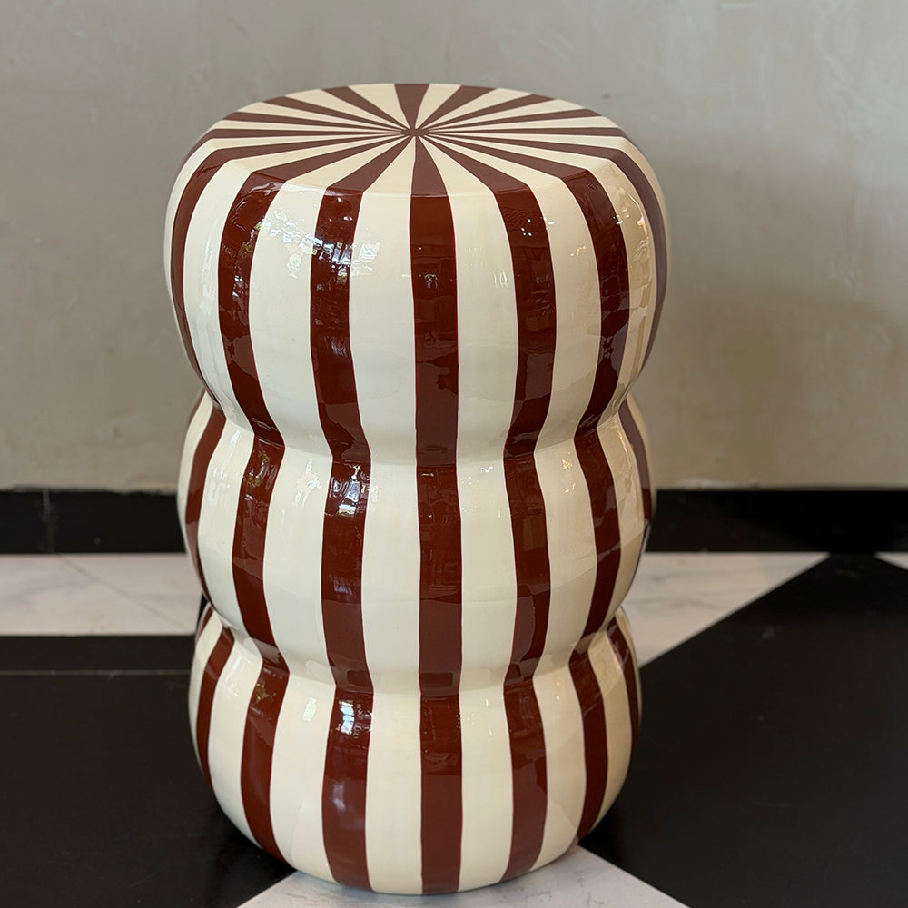 Candy Stripes Side Table