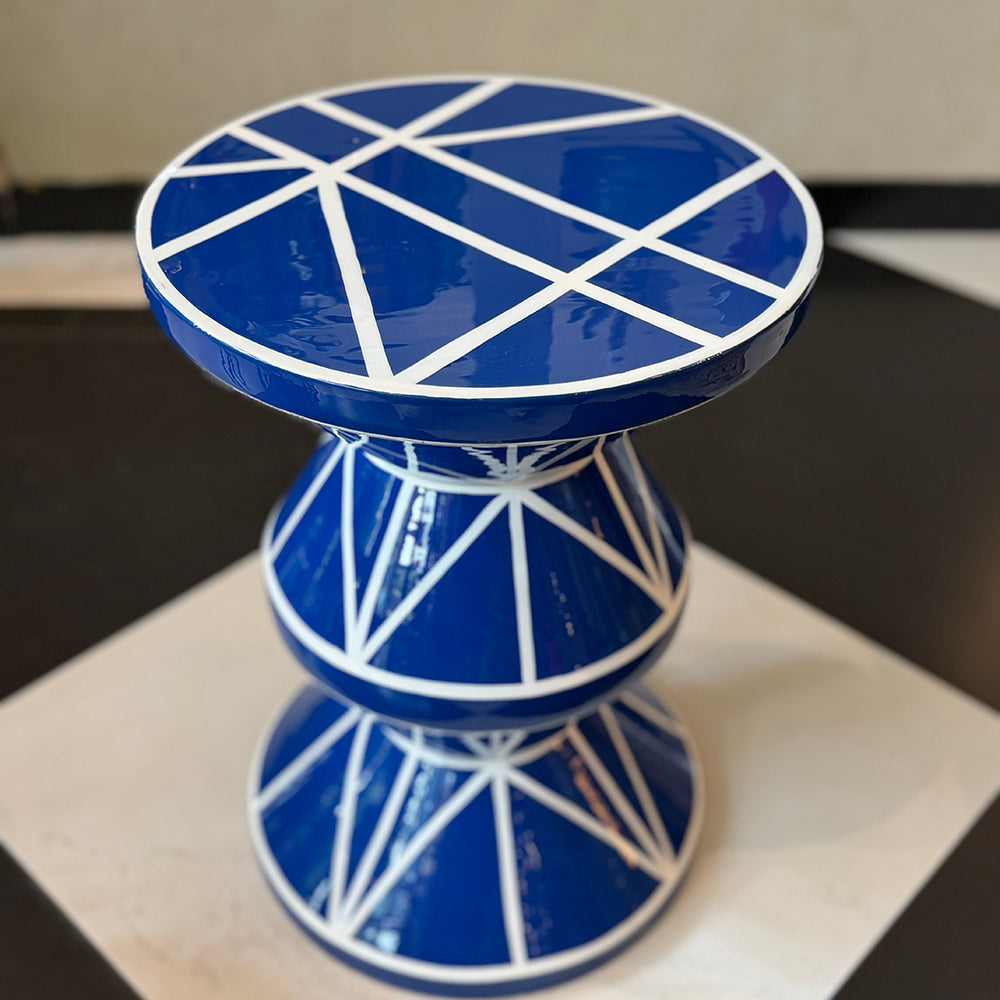 Prism Side Table - Blue