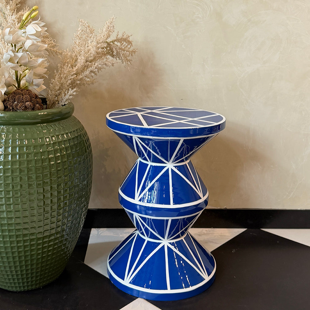 Prism Side Table - Blue