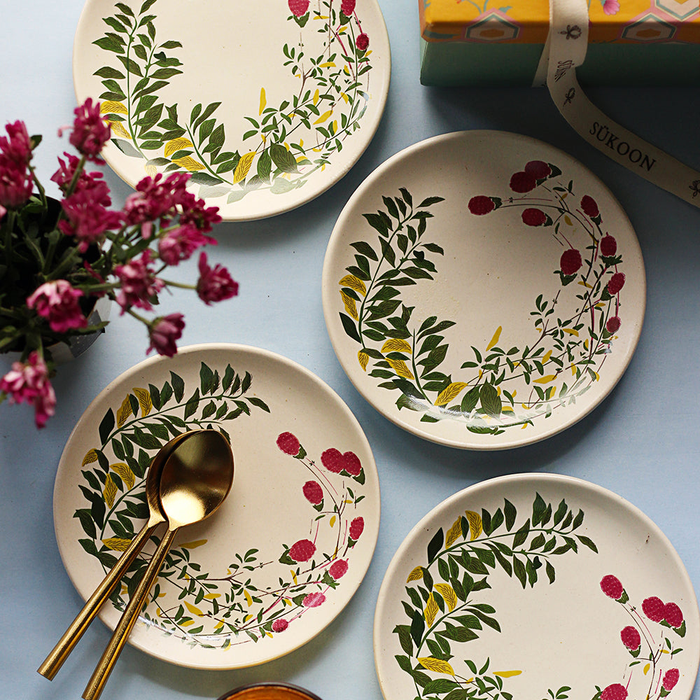 Gul Tapas Plates (Set of 4)