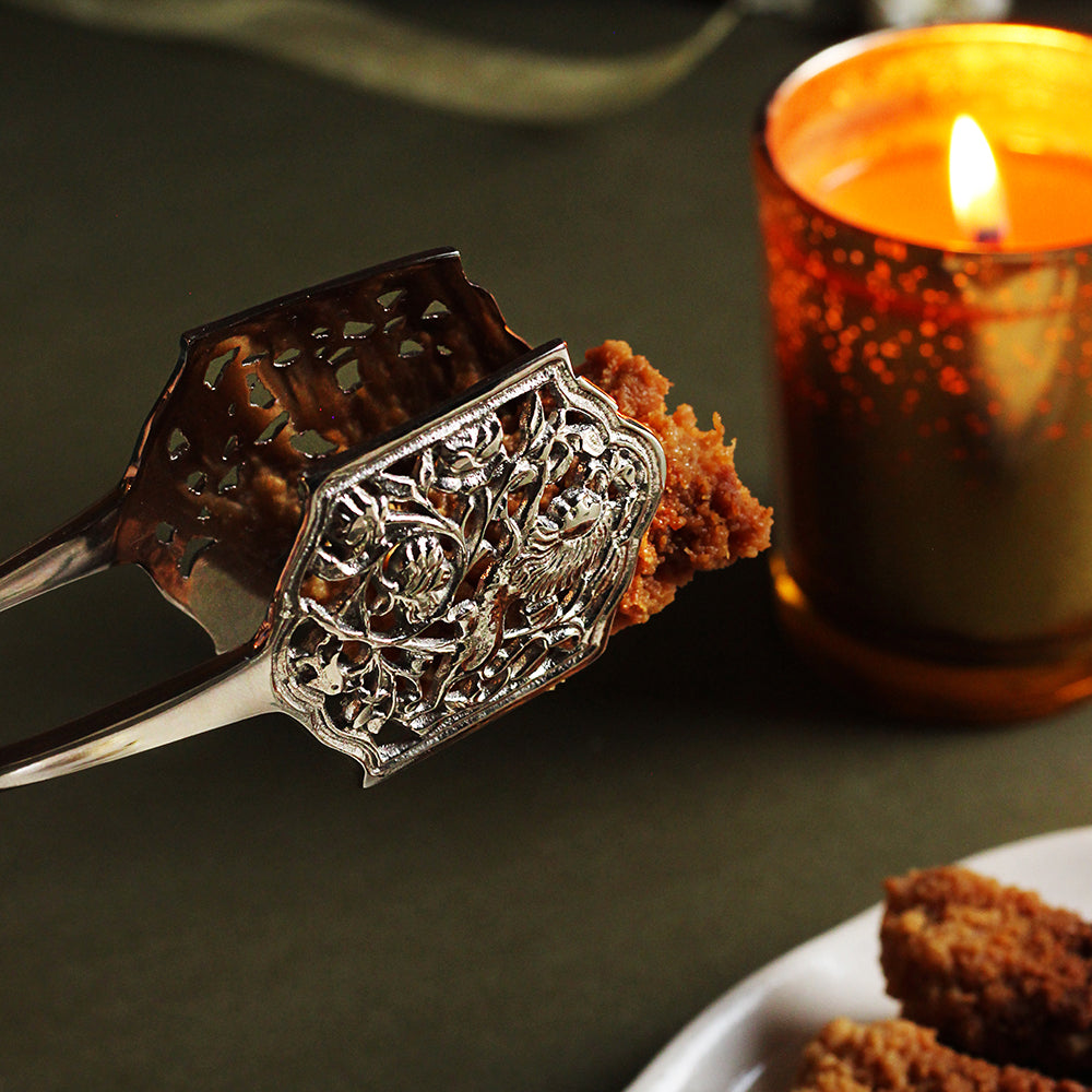 Bagh Platters & Tongs (Set of 3)