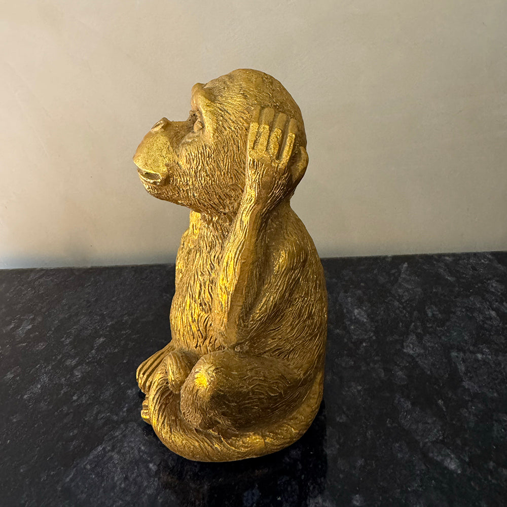 Hear No Evil Monkey Decor