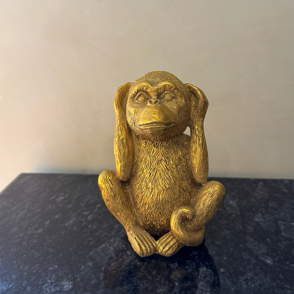 Hear No Evil Monkey Decor