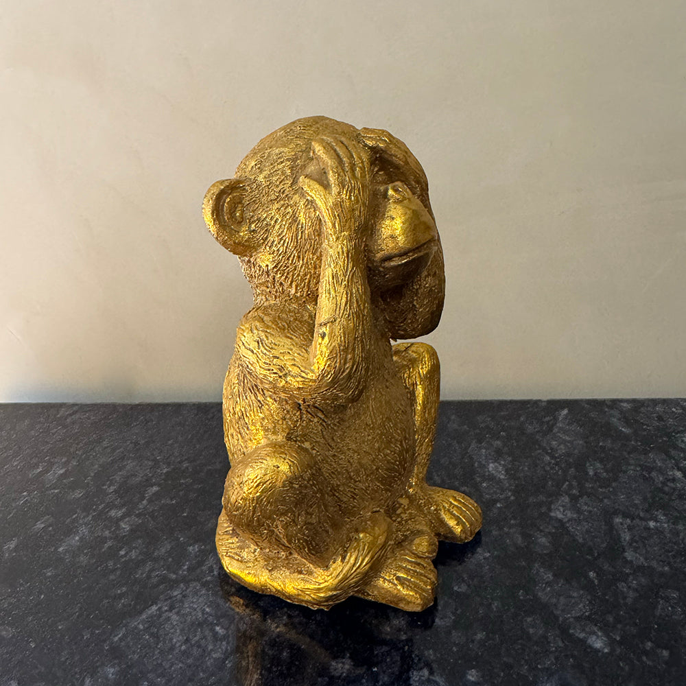 See No Evil Monkey Decor
