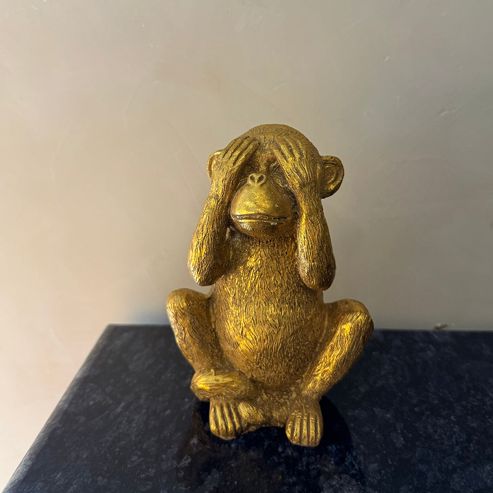 See No Evil Monkey Decor