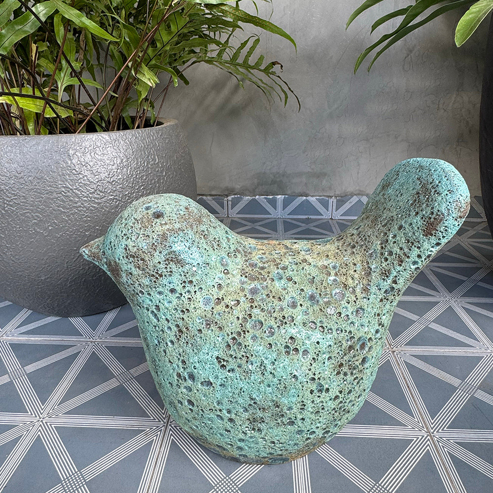 Patina Songbird Garden Accent