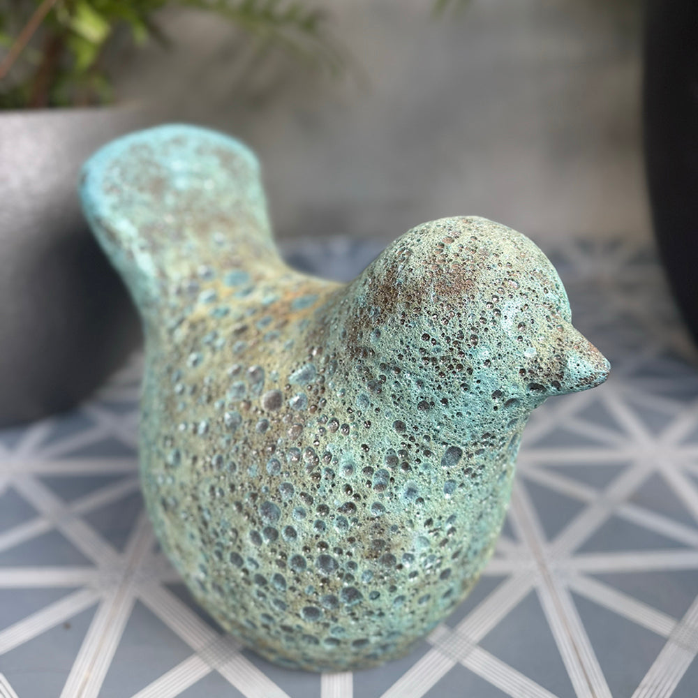 Patina Songbird Garden Accent