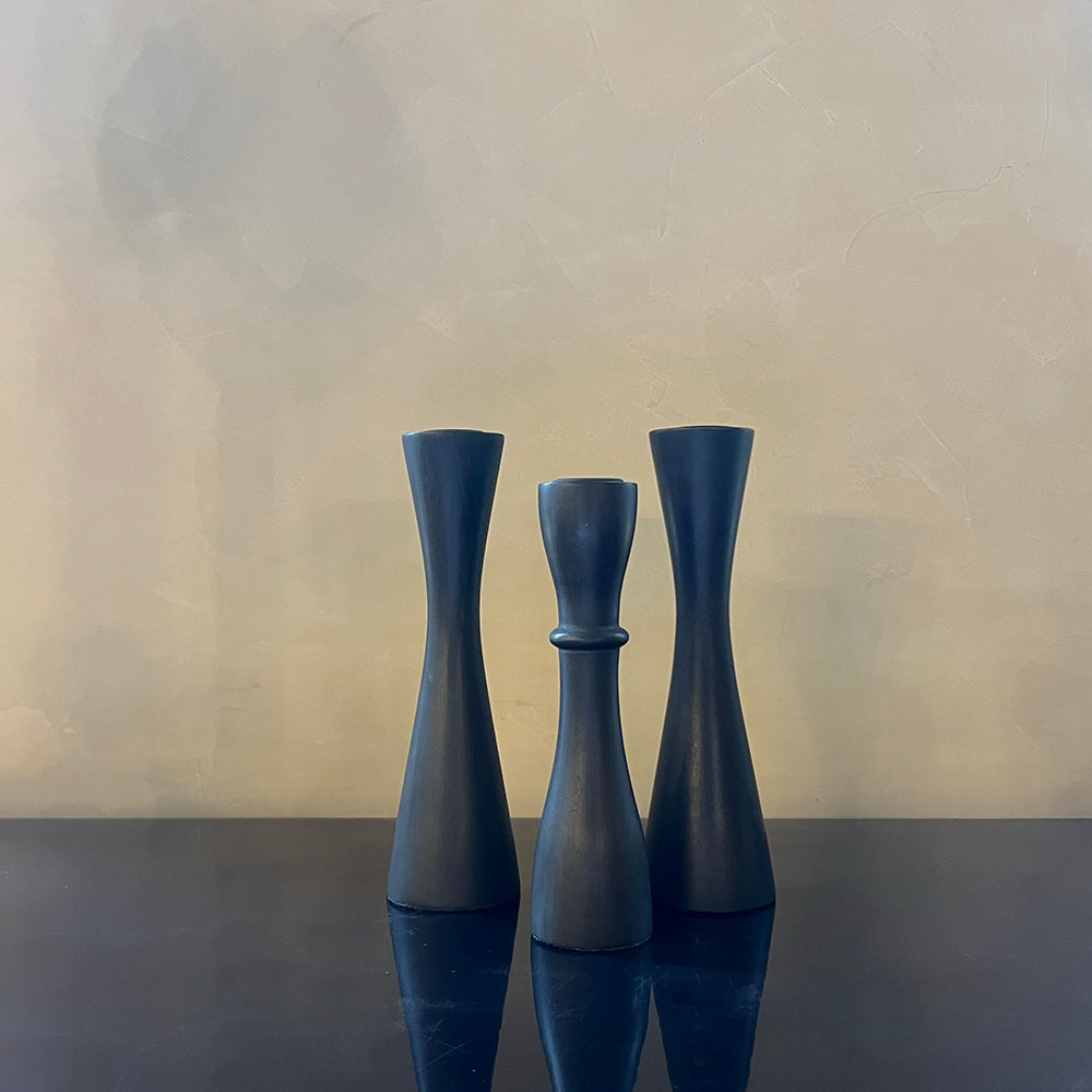 Midnight Candle Stands(Set of 3)